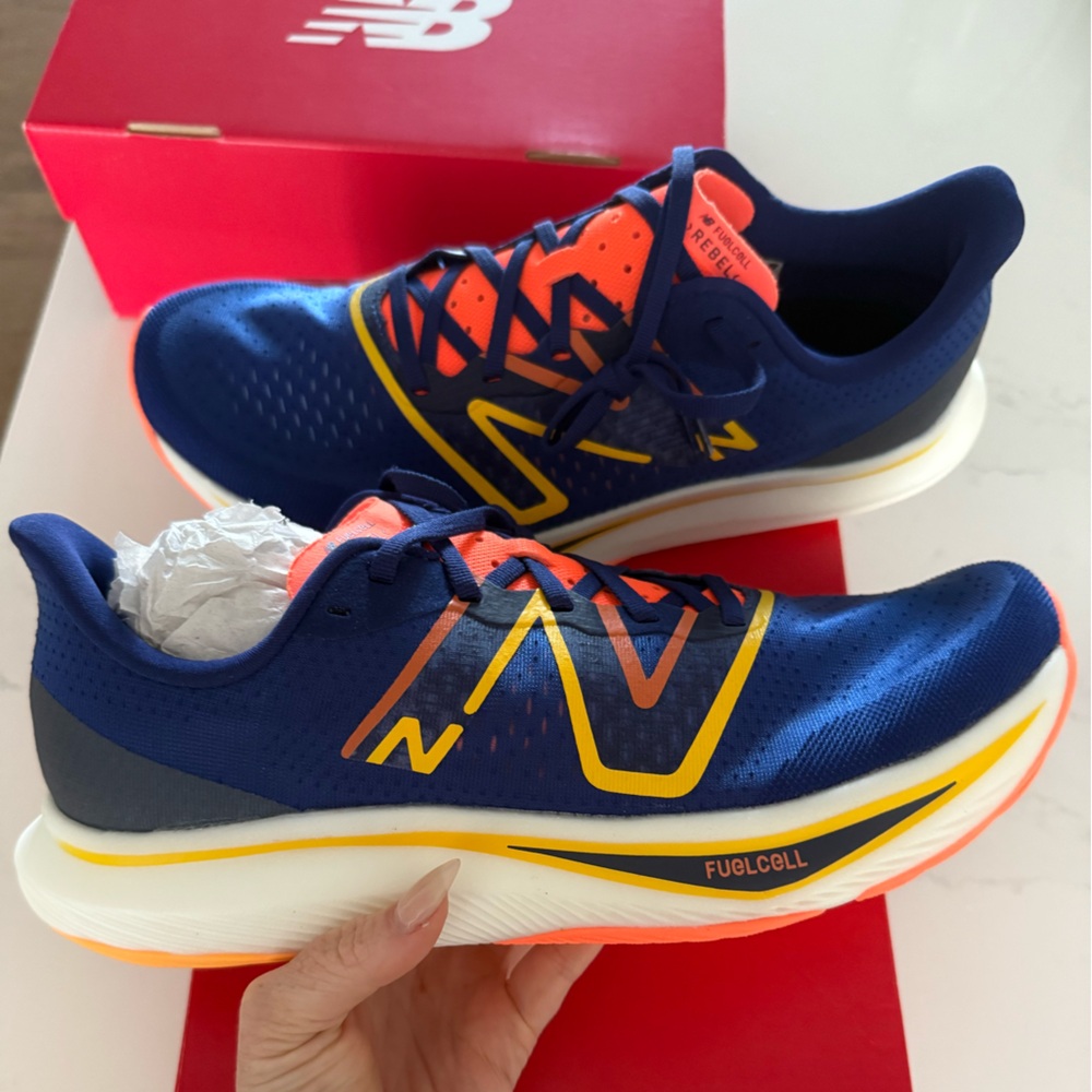 New Balance FuelCell Running Shoes - Blue and Orange